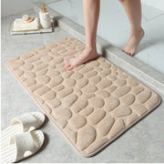 Tapis de bain mémoire de forme GALETS