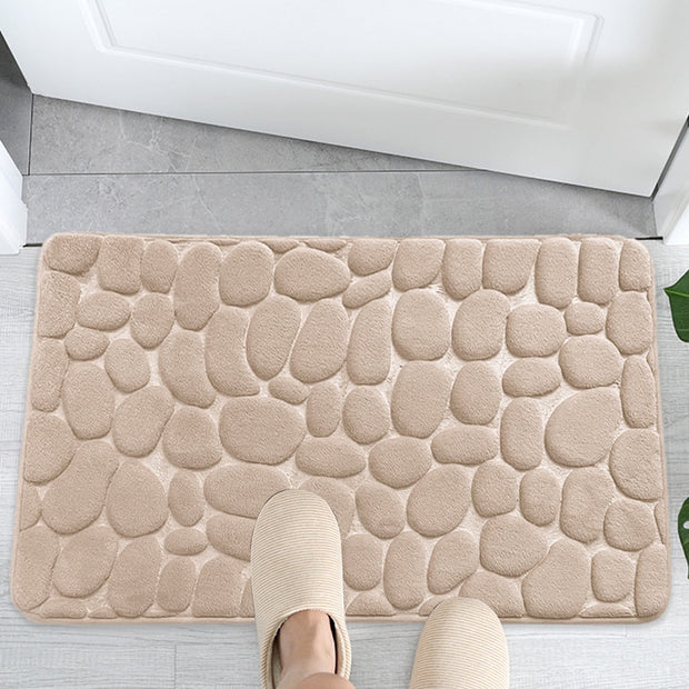 Tapis de bain mémoire de forme GALETS